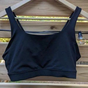 Athleta Black Exhale Bra M